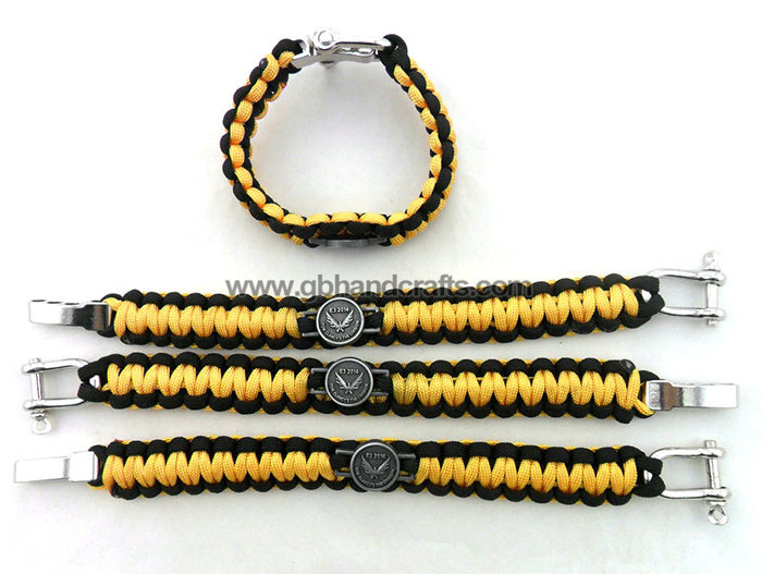 2085 - paracord braided bracelet