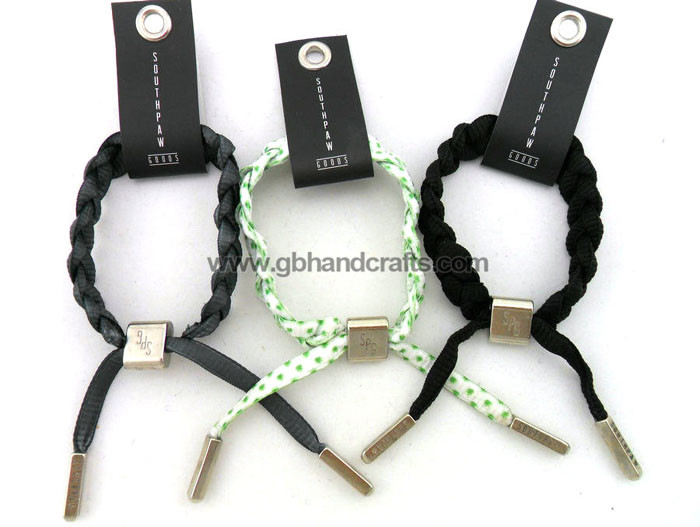 2082 - shoelace braided bracelet