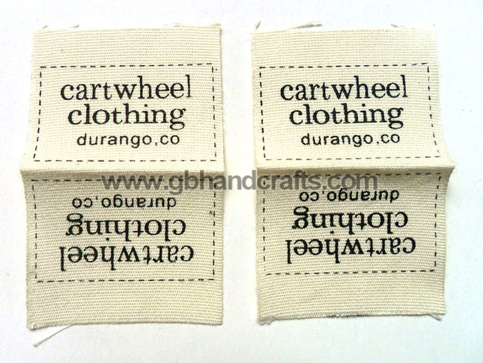 1763 - cotton print label